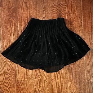 Black party skort with sparkly bedazzle!